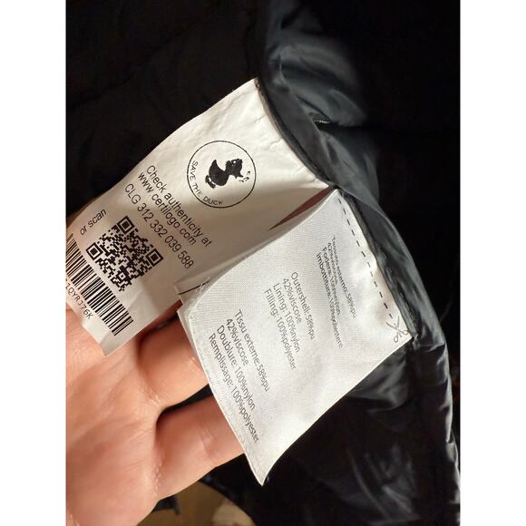 Save The Duck Womens Laura Water-Resistant Hooded Puffer Jacket Dark Green $229 - Picture 6 of 8